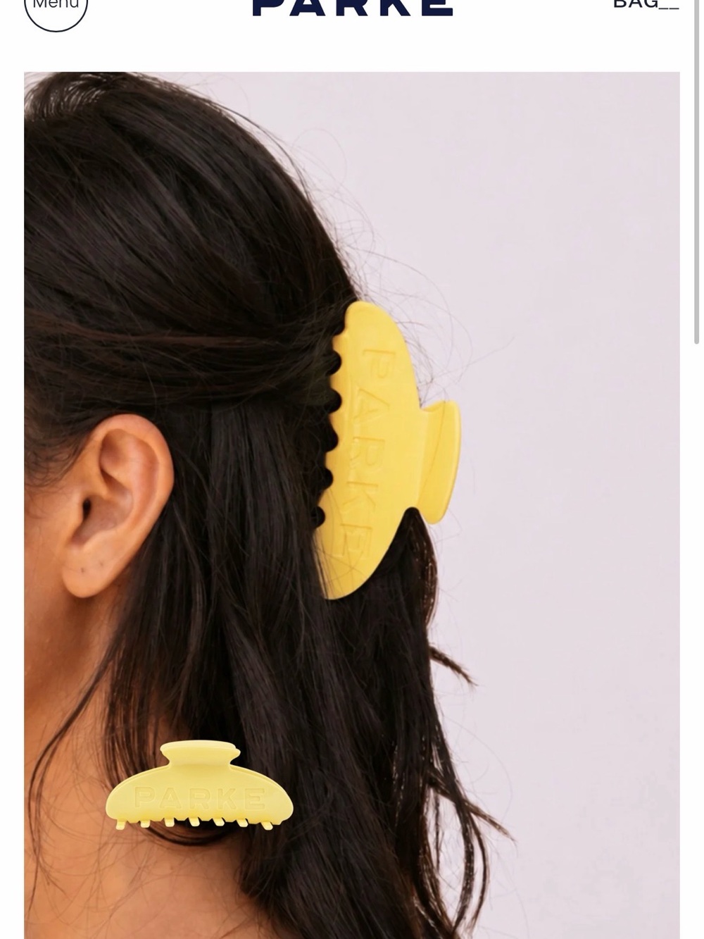 Parke Peel Claw Clip